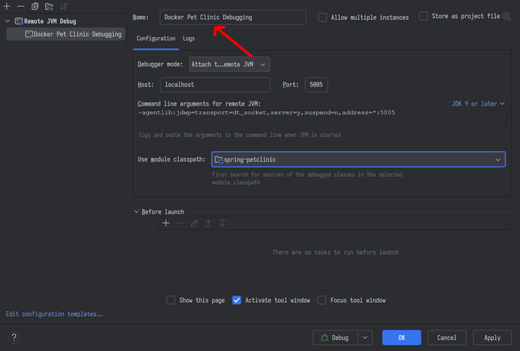 Remote debugging applications running in Docker remotely, with ...