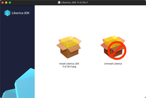 Liberica JDK installation package